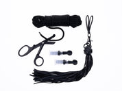 Tied and Twisted Bondage Kit - Black-Bondage & Fetish Toys-Sportsheets-Andy's Adult World