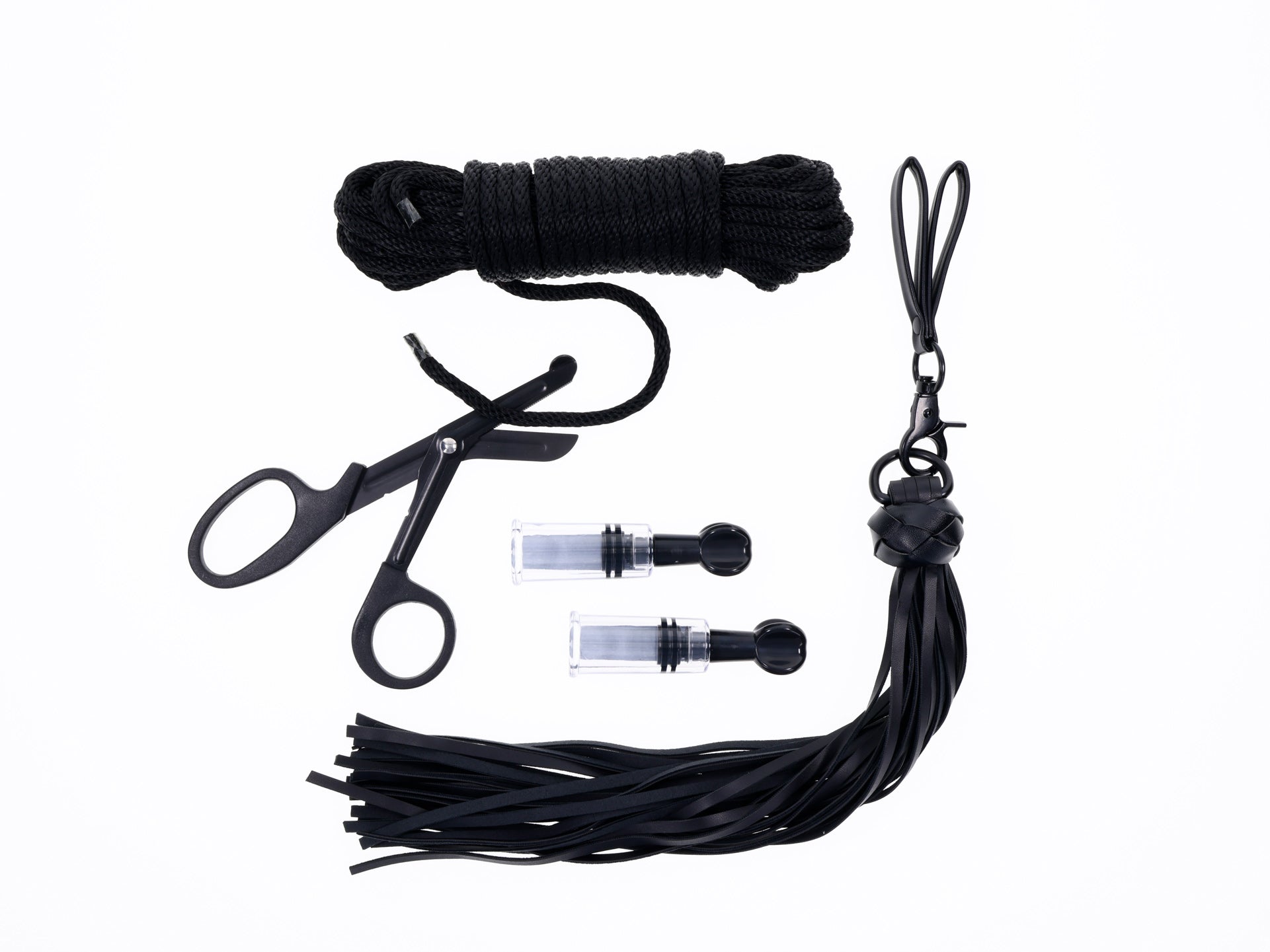 Tied and Twisted Bondage Kit - Black-Bondage & Fetish Toys-Sportsheets-Andy's Adult World