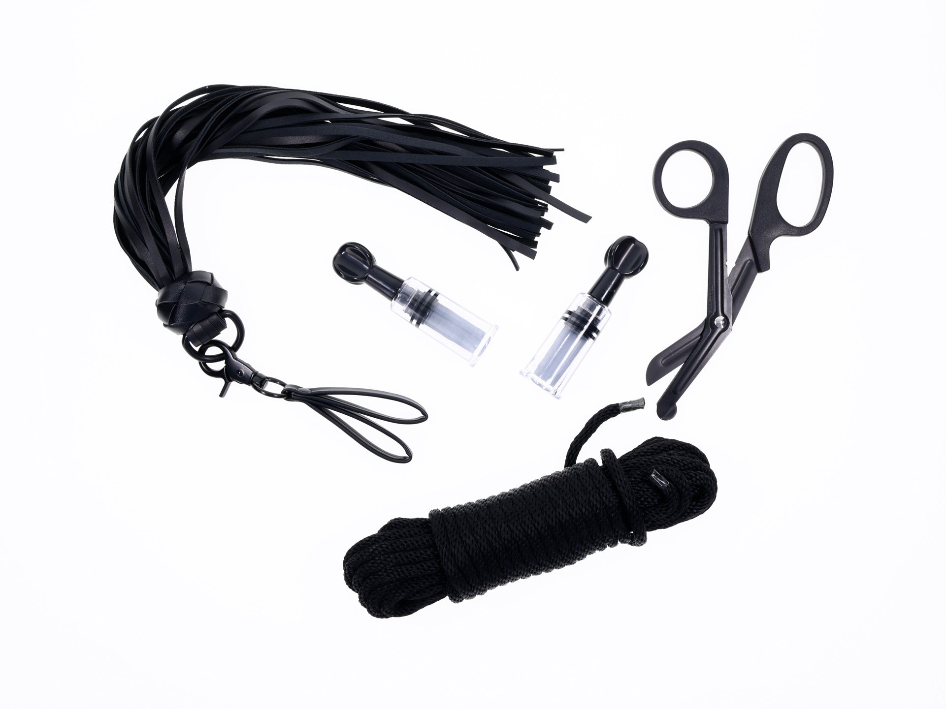 Tied and Twisted Bondage Kit - Black-Bondage & Fetish Toys-Sportsheets-Andy's Adult World