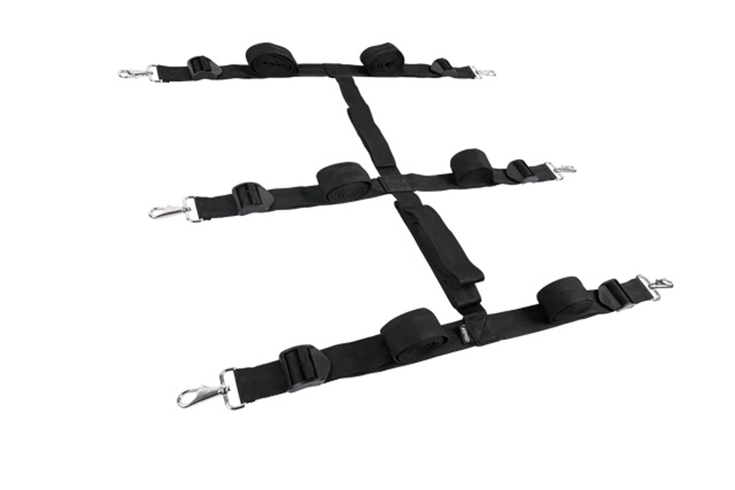 Edge Extreme Under the Bed Restraint System - Black-Bondage & Fetish Toys-Sportsheets-Andy's Adult World