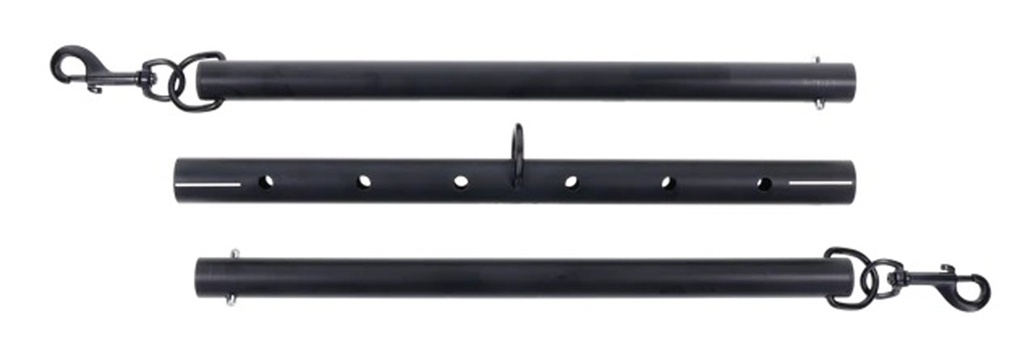 Edge Adjustable Spreader Bar - Black-Bondage & Fetish Toys-Sportsheets-Andy's Adult World