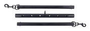 Edge Adjustable Spreader Bar - Black-Bondage & Fetish Toys-Sportsheets-Andy's Adult World