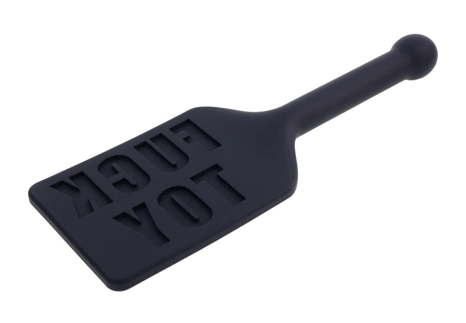 Edge Fuck Toy Silicone Paddle - Black-Bondage & Fetish Toys-Sportsheets-Andy's Adult World