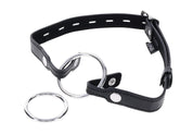 Edge Interchangeable Ring Gag - Black-Bondage & Fetish Toys-Sportsheets-Andy's Adult World