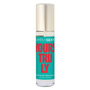 Simply Sexy Pheromone Perfume Oil Yours Truly Roll on .34 Oz-Lubricants Creams & Glides-Classic Brands-Andy's Adult World