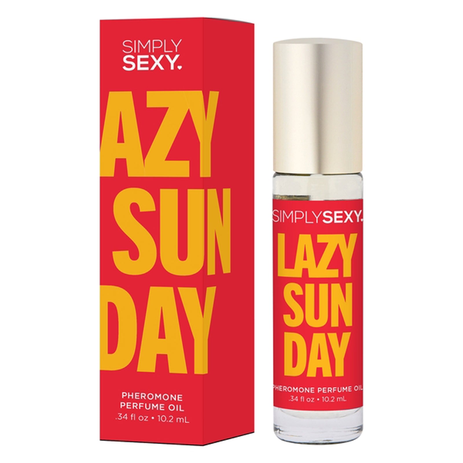 Simply Sexy Pheromone Perfume Oil Lazy Sunday Roll on .34 Oz-Lubricants Creams & Glides-Classic Brands-Andy's Adult World