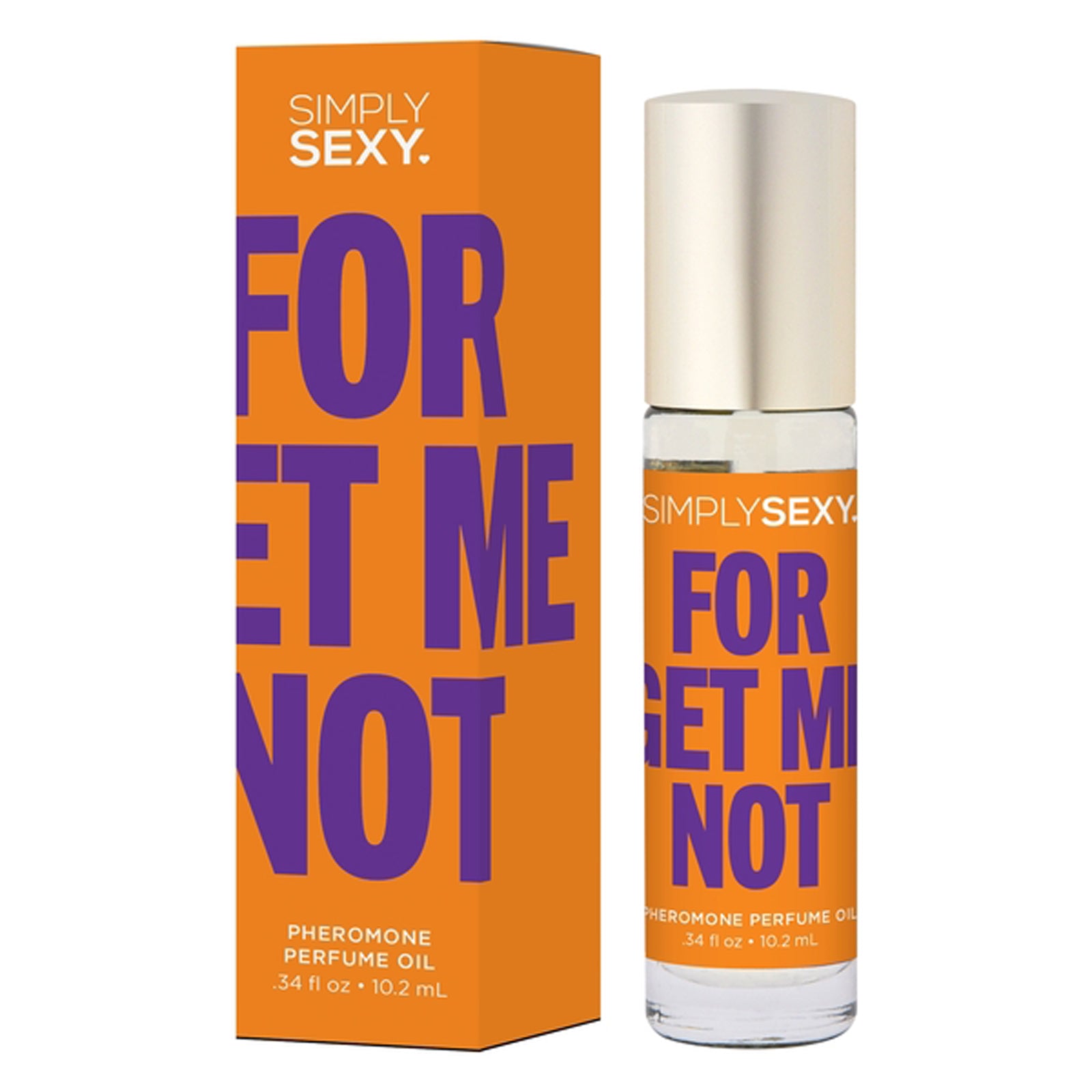 Simply Sexy Pheromone Perfume Oil Forget Me Not Roll on .34 Oz-Lubricants Creams & Glides-Classic Brands-Andy's Adult World