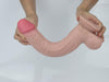 Get Lucky 11 Inch Real Skin Dildo - Tan-Dildos & Dongs-Voodoo Toys-Andy's Adult World
