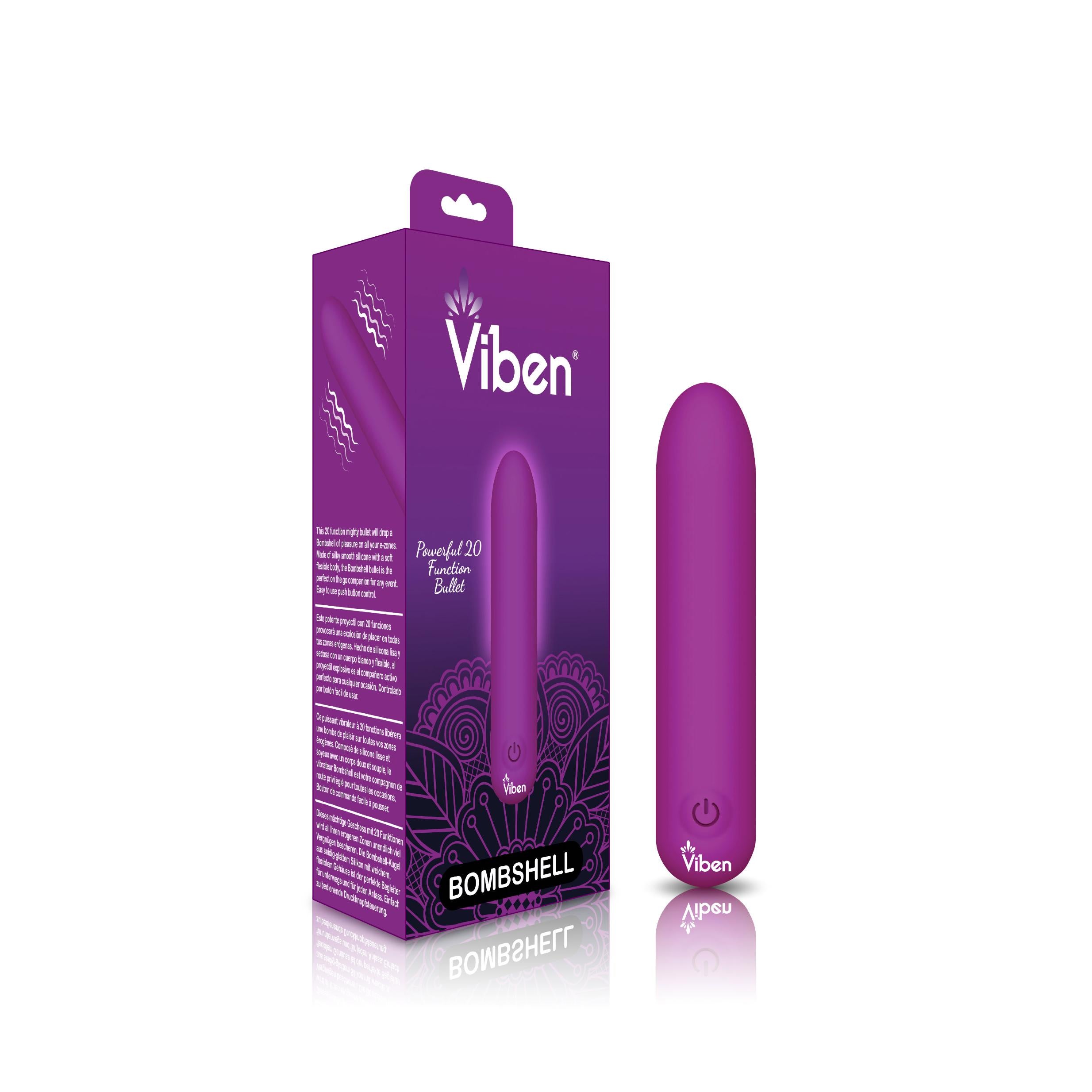 Bombshell - Berry - Mighty Bullet - Pre-Sale Only-Vibrators-Viben-Andy's Adult World