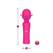 Presale Only - Mighty Muse - Hot Pink - Powerful Personal Wand - Massager-Massagers-Viben-Andy's Adult World