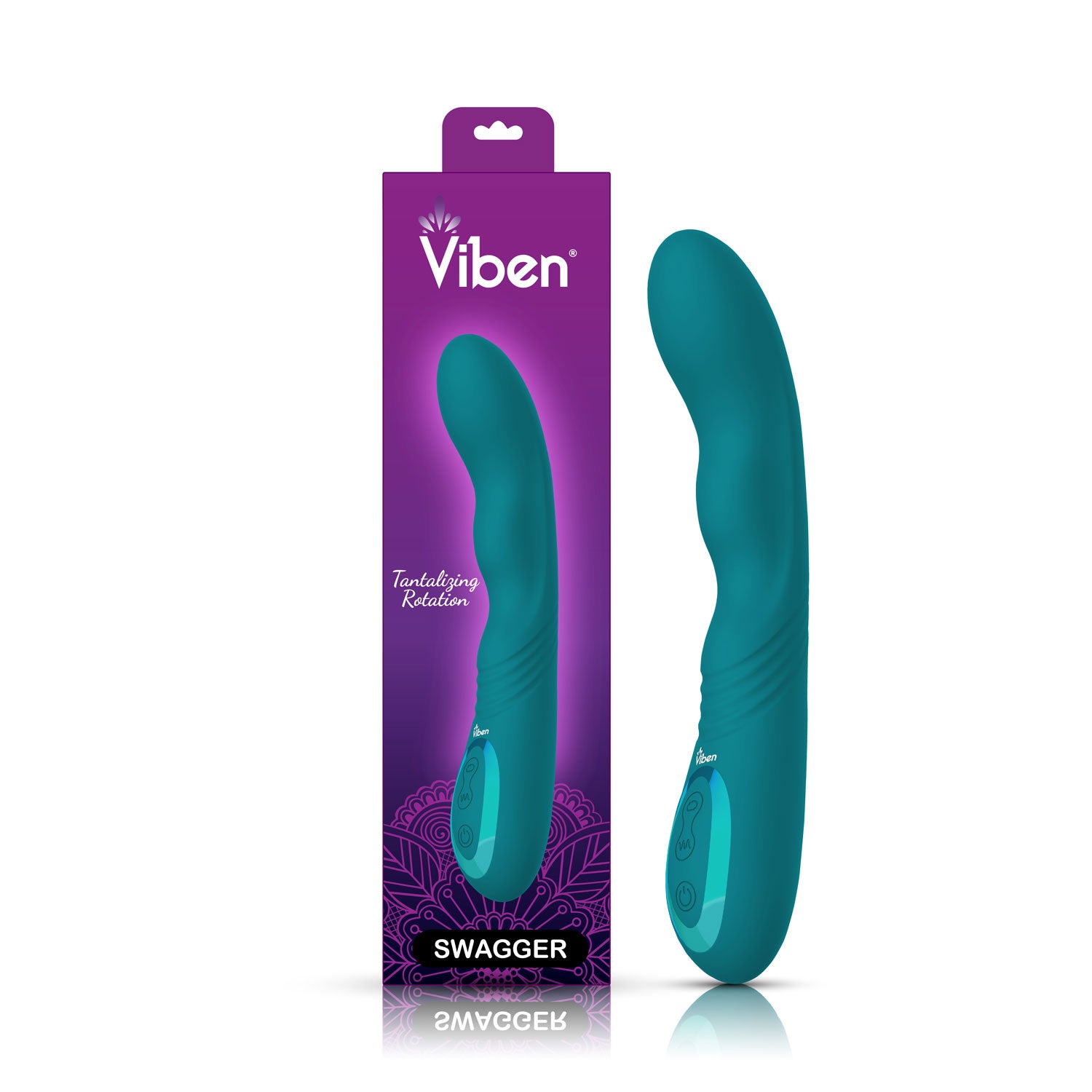 Swagger - Ocean - Wriggling G-Spot Vibe-Vibrators-Viben-Andy's Adult World