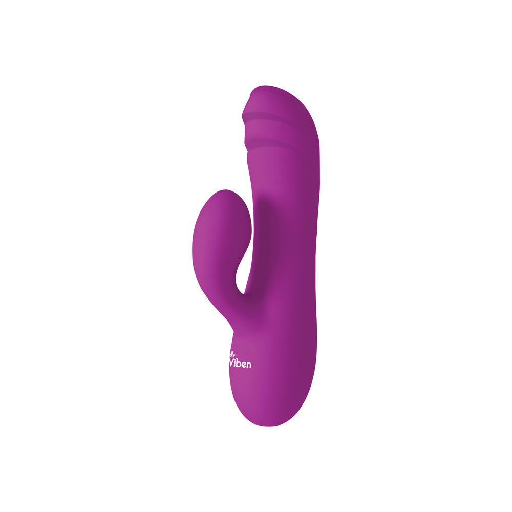 Jolie - Berry - Intense Mini Rabbit Vibe With Pleasure Ridges-Vibrators-Viben-Andy's Adult World