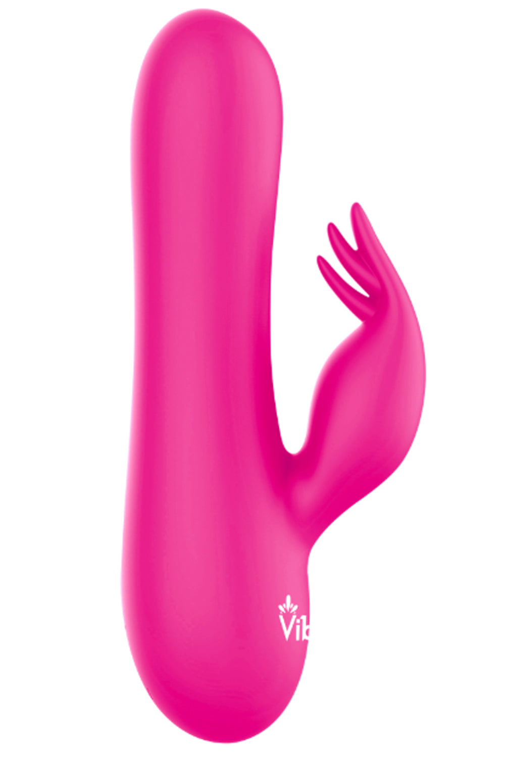 Freyja - Hot Pink - Intense Mini Rabbit Vibe With Triple Tickling Clitoral Stimulator-Vibrators-Viben-Andy's Adult World