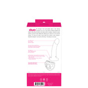 Duo Semi-Realistic Dildo With Harness - Pink/purple-Dildos & Dongs-VeDO-Andy's Adult World