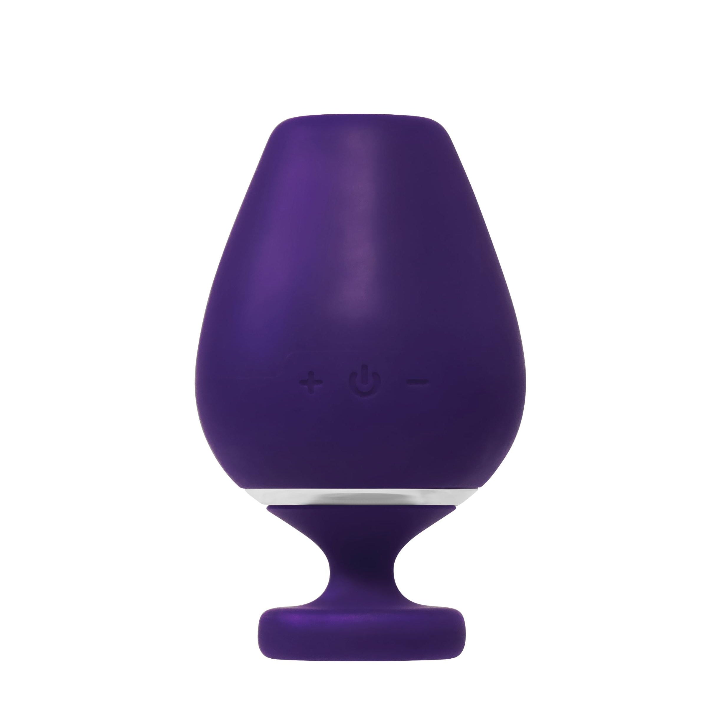 Vino Rechargeable Vibrating Sonic Vibe - Purple-Clit Stimulators-VeDO-Andy's Adult World