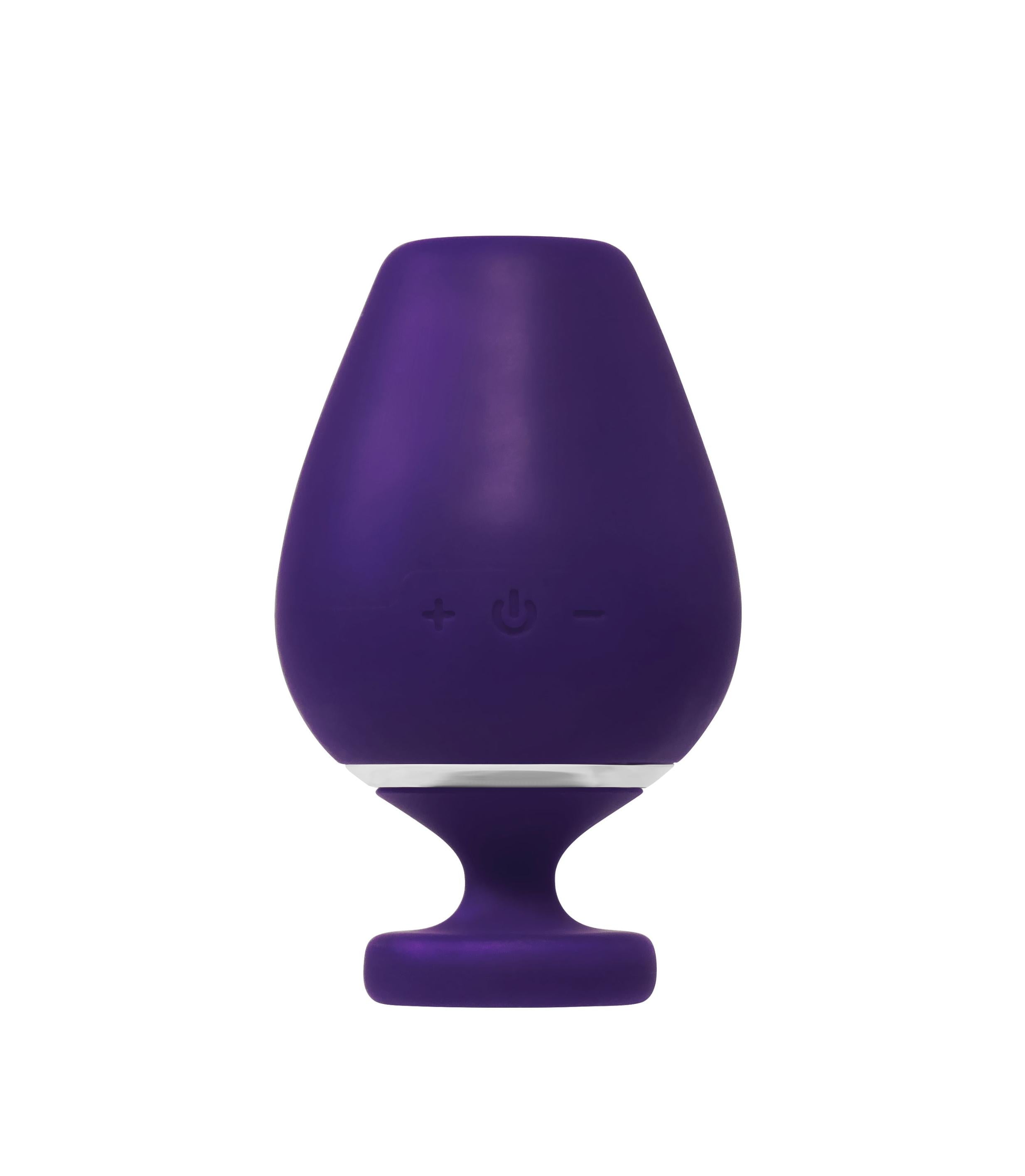 Vino Rechargeable Vibrating Sonic Vibe - Purple-Clit Stimulators-VeDO-Andy's Adult World