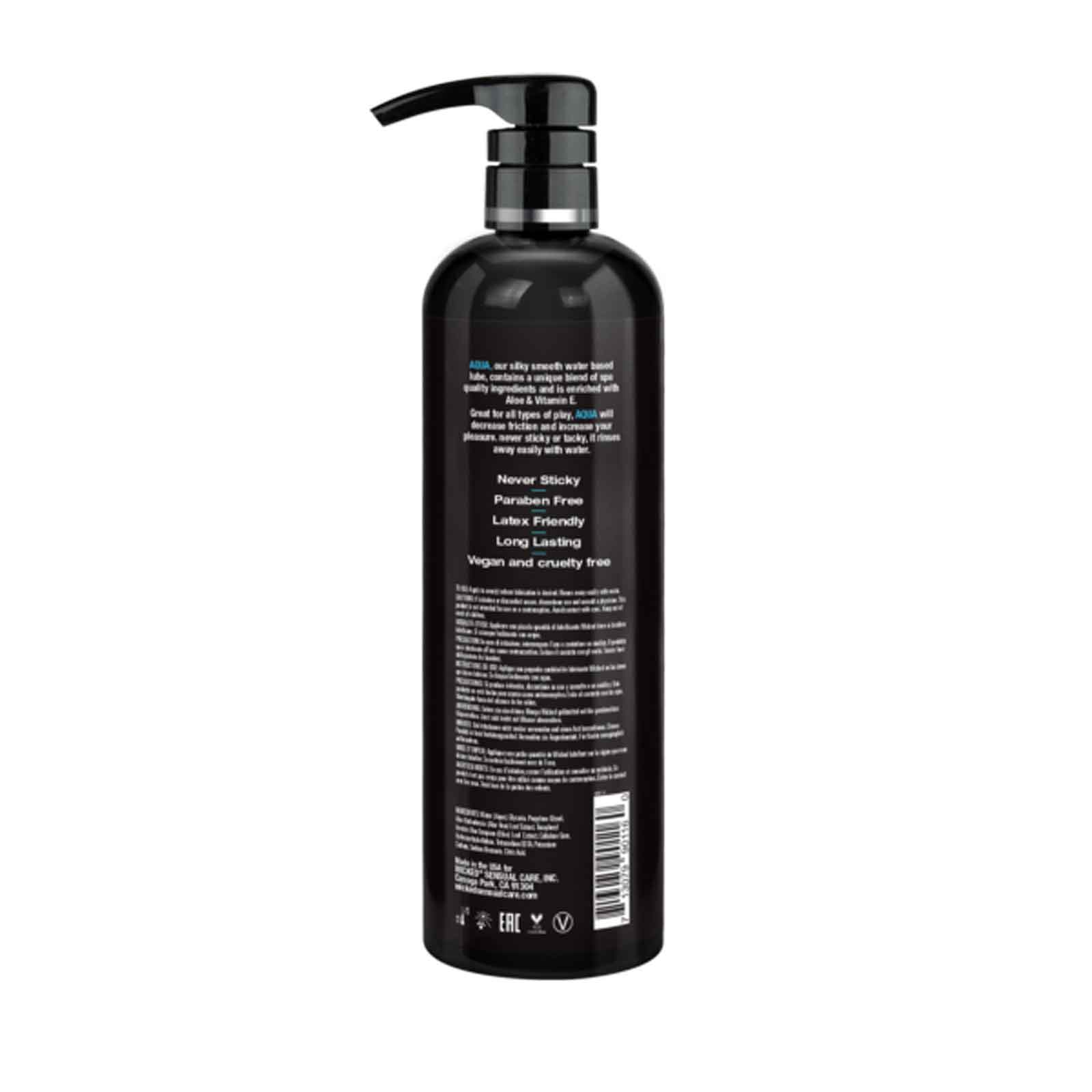 Aqua Lube Water Based 16 Oz-Lubricants Creams & Glides-Wicked Sensual Care-Andy's Adult World