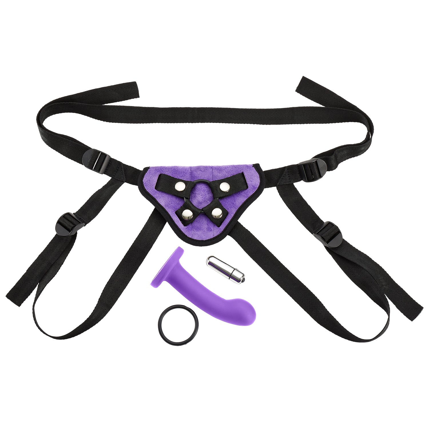 Strap on Harness Kit Purple-Harnesses & Strap-Ons-Cloud 9 Novelties-Andy's Adult World