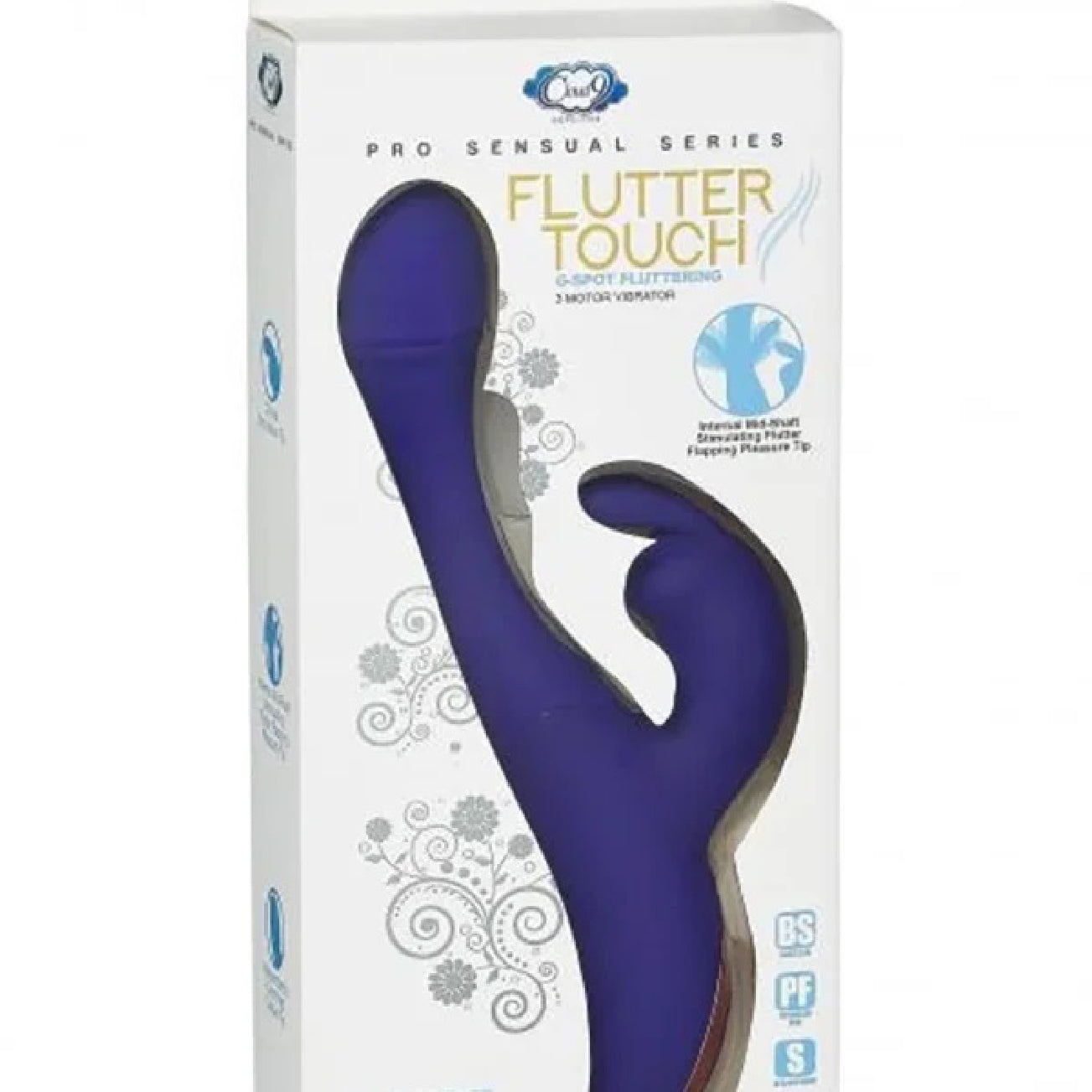 Flutter Touch Rabbit - Violet-Vibrators-Cloud 9 Novelties-Andy's Adult World