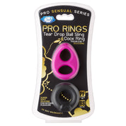 Pro Sensual Silicone Tear Drop Ring / Donut Sling-Cockrings-Cloud 9 Novelties-Andy's Adult World