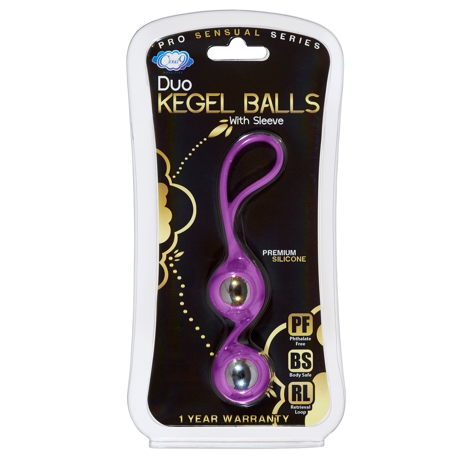 Duo Kegel Balls Purple-Kegel & Pelvic Exercisers-Cloud 9 Novelties-Andy's Adult World