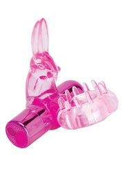 Bodywand Rechargeable Rabbit Ring - Pink-Cockrings-Bodywand-Andy's Adult World