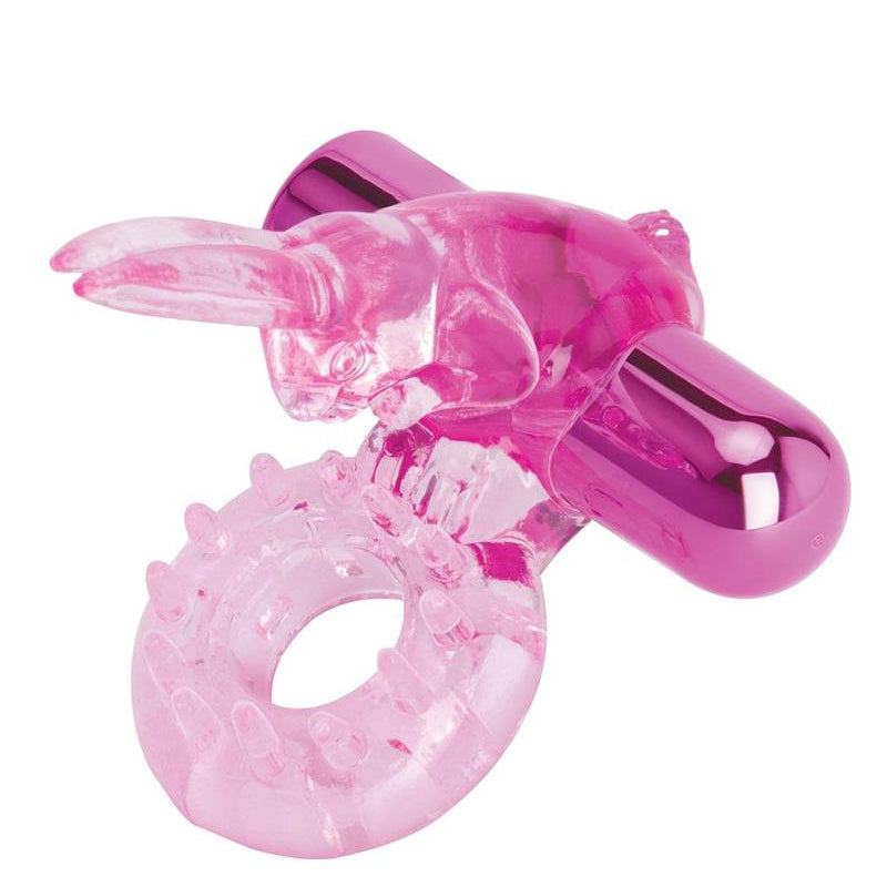 Bodywand Rechargeable Rabbit Ring - Pink-Cockrings-Bodywand-Andy's Adult World