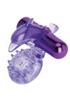 Bodywand Rechargeable Dolphin Ring With Ticklers - Purple-Cockrings-Bodywand-Andy's Adult World