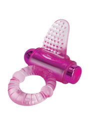 Bodywand Rechargeable Lick It Pleasure Ring - Pink-Cockrings-Bodywand-Andy's Adult World