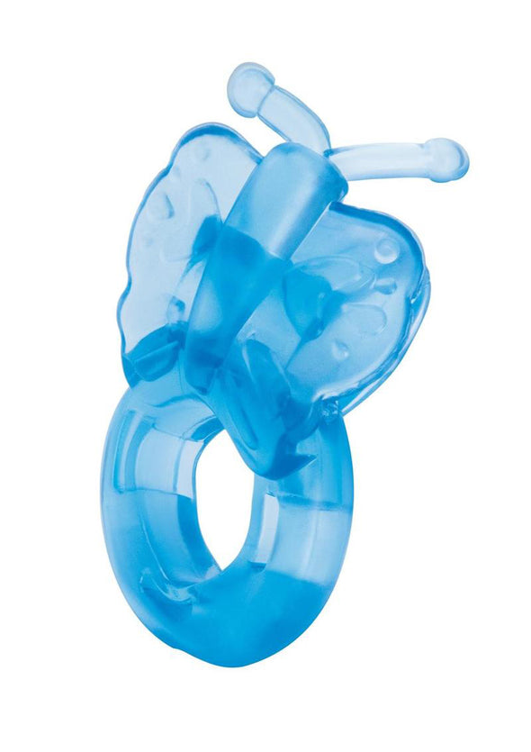 Bodywand Rechargeable Butterfly Ring - Blue-Cockrings-Bodywand-Andy's Adult World