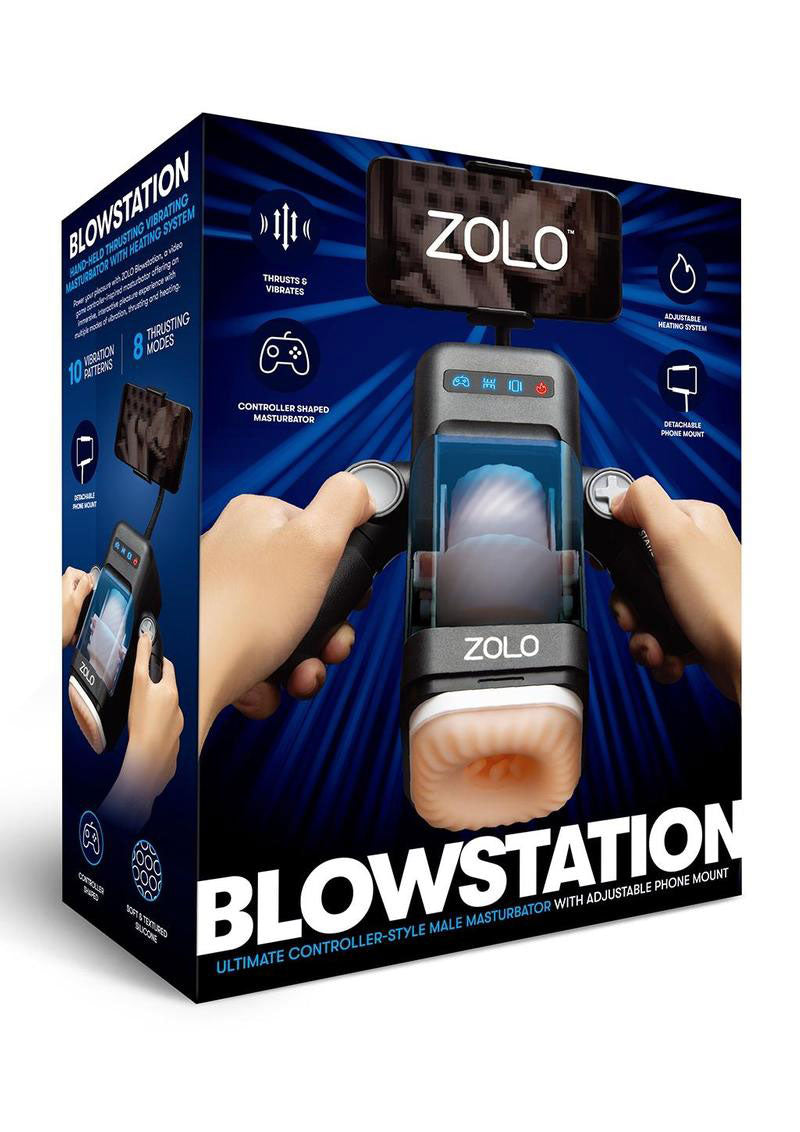 Blowstation - Black-Masturbation Aids for Males-Zolo Cup-Andy's Adult World