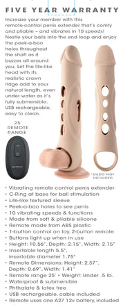 Big Boy Extender - Light-Penis Extension & Sleeves-Zero Tolerance-Andy's Adult World