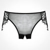 Adore Lavish & Lace Panty - One Size - Black