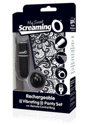 My Secret Charged Remote Control Panty Vibe -  Black
