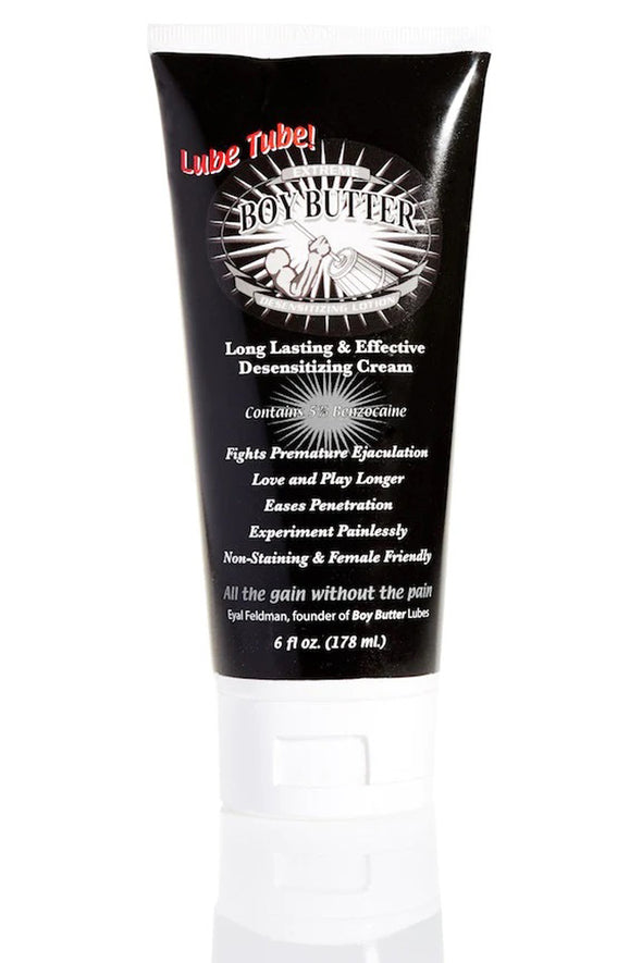 Boy Butter Extreme Desensitizing Cream - 6 Fl. Oz Tube-Lubricants Creams & Glides-Boy Butter-Andy's Adult World