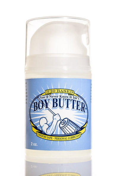 You'll Never Know It Isn't Boy Butter - 2 Oz. Pump-Lubricants Creams & Glides-Boy Butter-Andy's Adult World