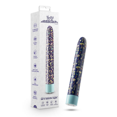 Limited Addiction - Dreamscape - 7 Inch Rechargeable Vibe - Blue-Vibrators-Blush-Andy's Adult World