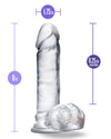 B Yours Diamond - Glimmer - Clear-Dildos & Dongs-Blush Novelties-Andy's Adult World