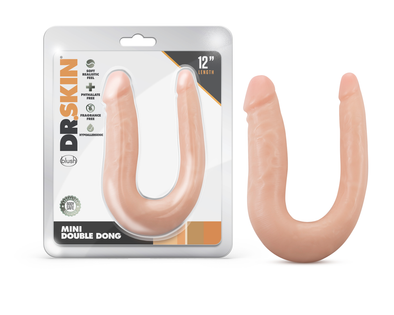 Dr. Skin Mini Double Dong - Vanillla-Dildos & Dongs-Blush Novelties-Andy's Adult World