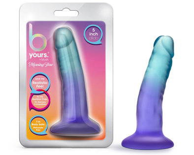 B Yours - Morning Dew - 5 Inch Dildo - Sapphire-Dildos & Dongs-Blush Novelties-Andy's Adult World