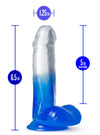 B Yours - Stella Blue - 6 Inch Dildo - Blue-Dildos & Dongs-Blush Novelties-Andy's Adult World