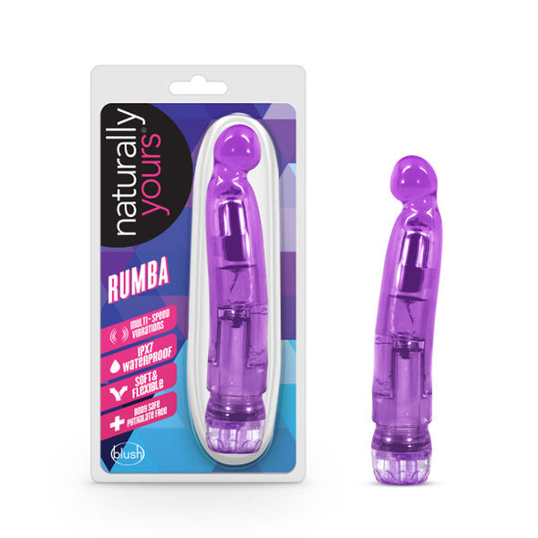 Naturally Yours - Rumba - Purple-Vibrators-Blush Novelties-Andy's Adult World