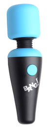 10x Vibrating Mini Silicone Wand - Blue-Vibrators-XR Brands Bang-Andy's Adult World
