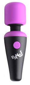 Bang - 10x Vibrating Mini Silicone Wand - Purple-Vibrators-XR Brands Bang-Andy's Adult World
