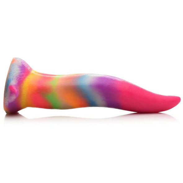 Unicorn Kiss - Unicorn Tongue - Glow-in-the-Dark - Silicone Dildo-Dildos & Dongs-XR Brands Creature Cocks-Andy's Adult World