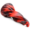 Hell Kiss Twisted Tongues Silicone Dildo - Red-Dildos & Dongs-XR Brands Creature Cocks-Andy's Adult World