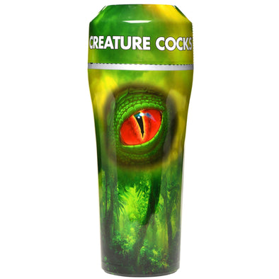 Raptor Reptile Stroker - Green-Masturbation Aids for Males-XR Brands Creature Cocks-Andy's Adult World