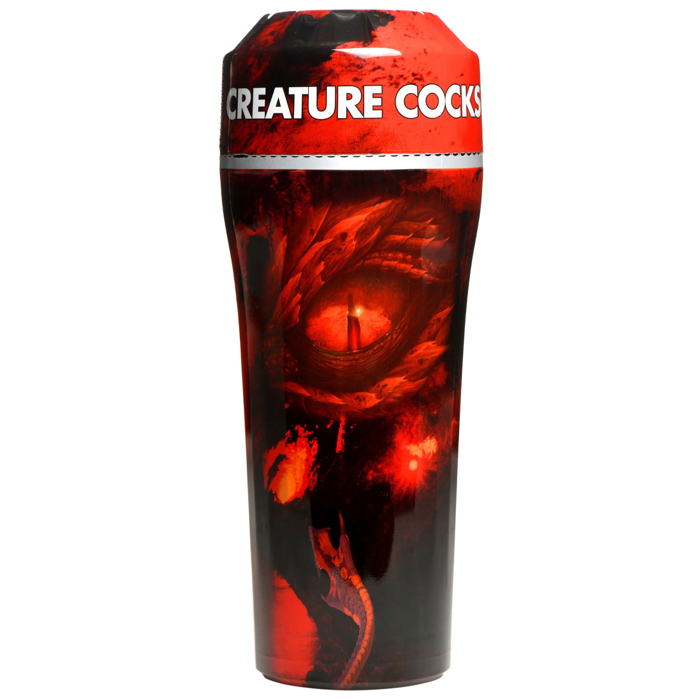 Dragon Snatch Dragon Stroker - Red-Masturbation Aids for Males-XR Brands Creature Cocks-Andy's Adult World