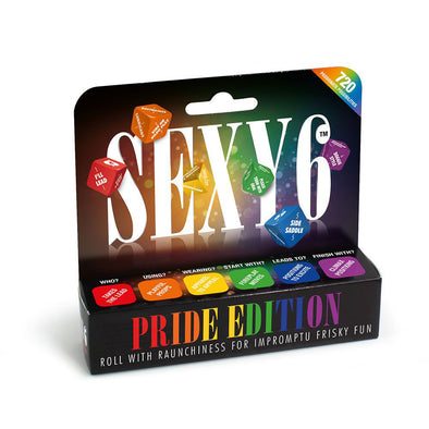 Sexy 6 Dice - Pride Edition-Games-Creative Conceptions-Andy's Adult World