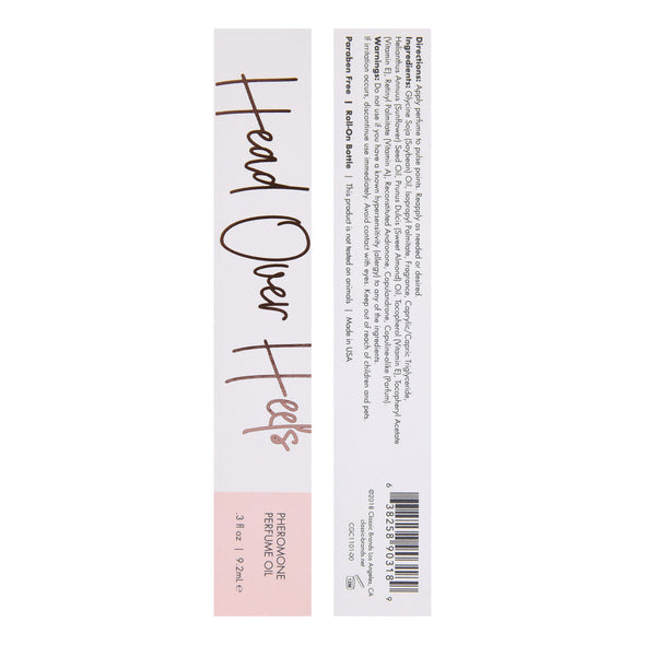 Head Over Heels - Pheromone Perfume Oil - 9.2 ml-Bath & Body-Classic Brands-Andy's Adult World